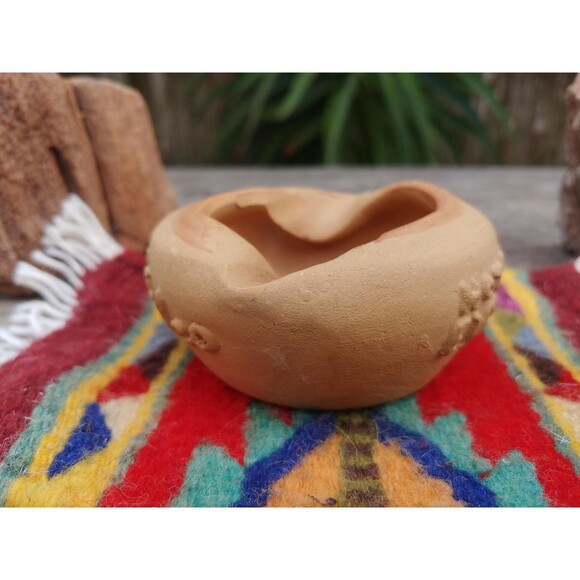 Vintage Hotel El Mirador Souvenir Terra Cotta Ashtray - Picture 2 of 16